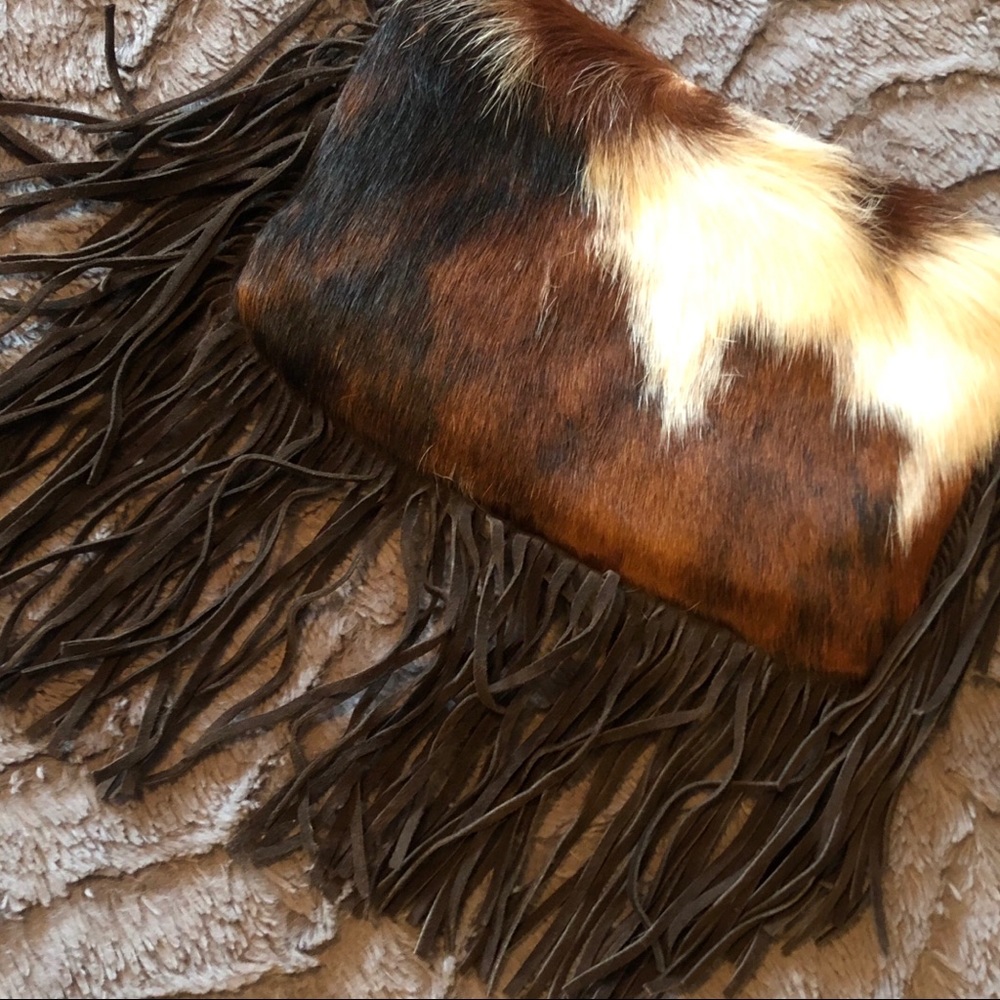 Cowhide Clutch.  Cowgirl Country Concert.